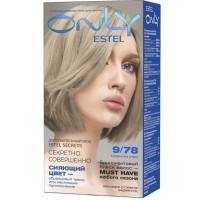 Стойкая краска-гель ESTEL ONLY 9/78, БЛОНДИН КОРИЧНЕВО-ЖЕМЧУЖНЫЙ (125 мл)